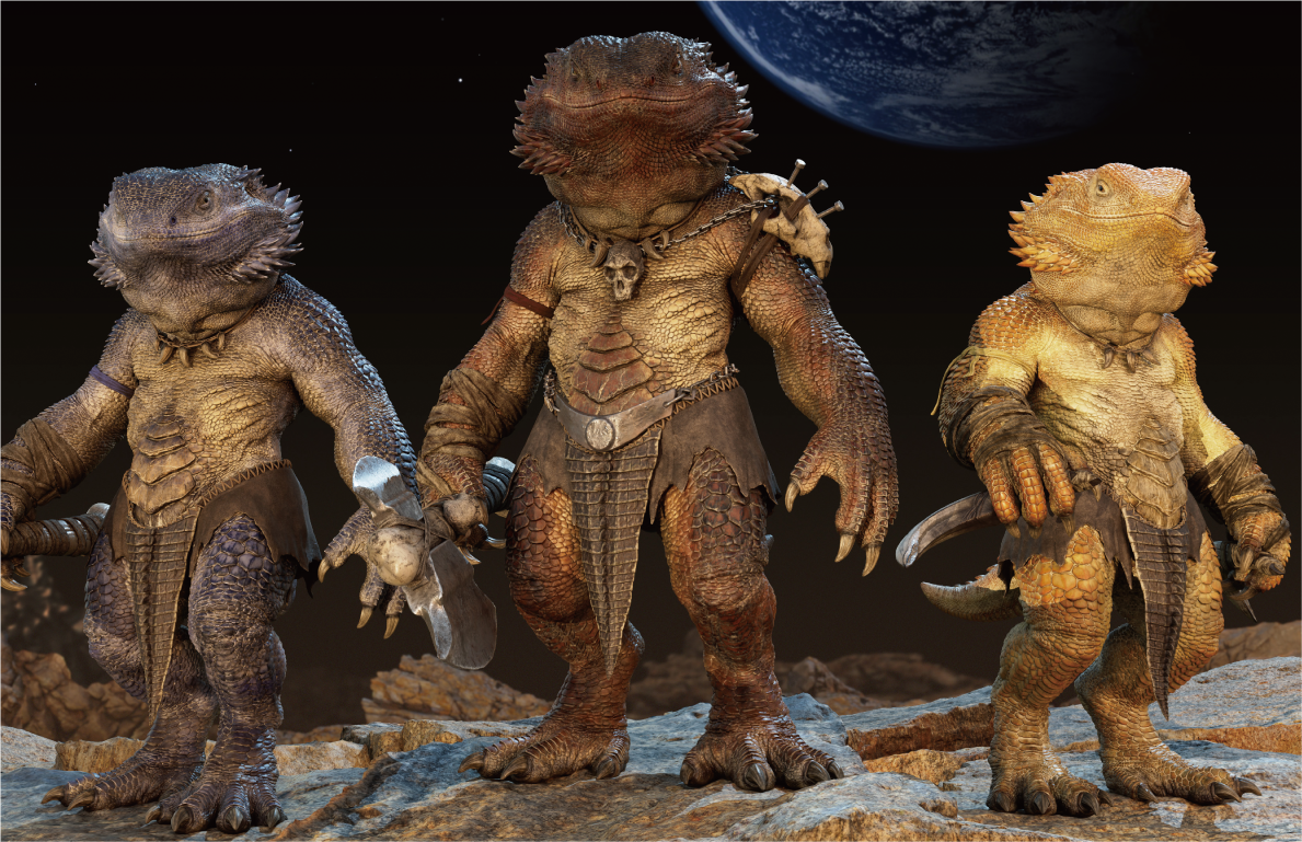 「トカゲ星人」