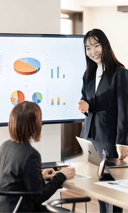 企業連携の授業風景